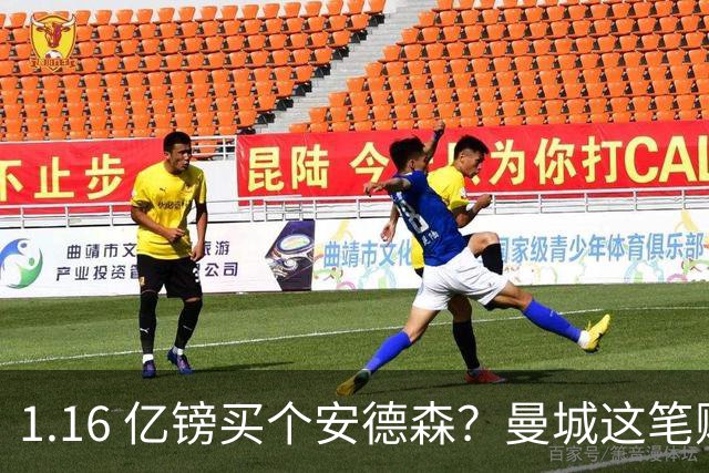1.16 亿镑买个安德森？曼城这笔账算得过来吗